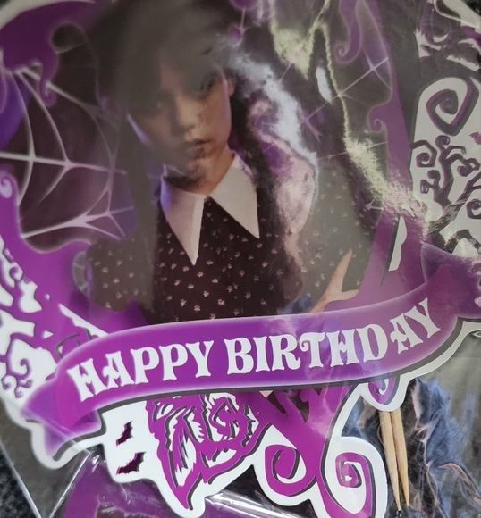 Wednesday Birthday Decorations - Picture 2 of 5